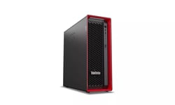 Lenovo ThinkStation P5 Intel Xeon W w3-2423 16 GB DDR5-SDRAM 2.51 TB SSD NVIDIA Quadro T1000 Windows 11 Pro for Workstations Tower Workstation Black, Red