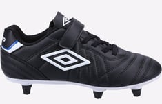 Umbro Childrens Unisex Speciali Liga Soft Ground Football Boot Junior - Black - Size UK 2 Infant