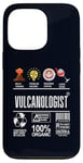 iPhone 13 Pro Vulcanologist Job Definition Skills Coffee Wine Sarcasm Case