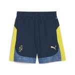 PUMA Short d'entraînement Neymar Jr BNA Enfant et Adolescent 116 Marine Blue Pelé Yellow