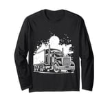 American Semi Truck Long Sleeve T-Shirt