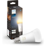 Philips Hue White Ambiance, ampoule LED connectée E27, Equivalent 100W, 1600 lumen, compatible Bluetooth, fonctionne avec Alexa, Google Assistant et