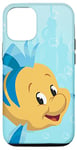 iPhone 15 Disney The Little Mermaid Flounder Teal Blue Case