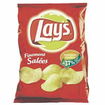 Lays Paquet de Chips Lay's nature - Lot 20 sachets 45 g