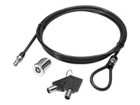 Hp Master Keyed Docking Station Cable Lock - Säkerhetskabellås - För Elitebook 84Xx, 8540, 8770  Zbook 14U G6, 15U G2, 15U G3, 15U G4, 15U G5, 15U G6, 17 G2