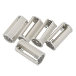 Serial Connection Cylindrical 3x 1.5V AA Battery Plastic Holder 5 Pcs K7A8