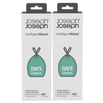 Joseph Joseph IW5 Intelligent Waste Bin Liners– 40 Bags – 40 Litres