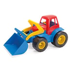 dantoy Traktor med frontlaster, 30 cm