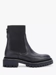 Carvela Dazzle Embellished Sole Leather Chelsea Boots, Black