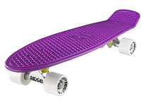 Ridge Retro 27 Skateboard complet Violet/Blanc 27" x 7,5" - 69 cm