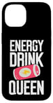 Coque pour iPhone 14 Boisson énergisante Queen Energy Drink