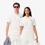 Lacoste Polo L.12.12 classic fit imprimé signature Taille XXS Blanc