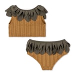 Konges Sløjd Pineapple bikini – bone brown - 4år