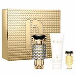 Paco Rabanne Fame Eau de Parfum 80ml Spray + 100ml b/lotion + Mini Gift Set New