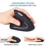 Easy2Use Left Handed Ergonomic Wireless Mouse