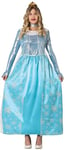 Fiestas Guirca Elsa snow queen frozen costume woman dress