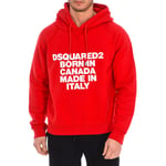 Dsquared2 Mens Hoodie S75GU0220-S25030 man - Red Cotton - Size X-Small