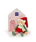 Doudou et Compagnie - Doudou FARCEUR Cannelle - Doudou Peluche pour Enfants dès la Naissance - 27 cm - Boite Cadeau Maisonnette - Idée Cadeau Avent Noël Lutin Farceur - Garantie Doudou Perdu - DC4254