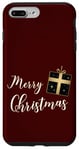 Coque pour iPhone 7 Plus/8 Plus Joyeux Noël – Design minimaliste