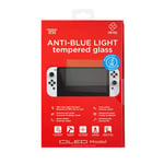 FRTEC - Protecteur d’Écran en Verre Trempé Anti-Lumière Bleue Pour Nintendo Switch OLED