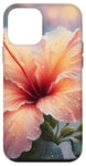 Coque pour iPhone 12 mini Fleur d'hibiscus délicate et mignonne fantaisie