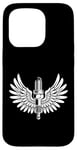 iPhone 15 Pro Spark Plug with Wings Design Case