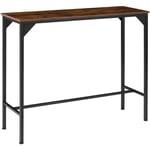 Table de bar Style industriel 120 x 40 x 100,5 cm