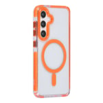 Coque en TPU Magsafe pour Samsung Galaxy S24 - Orange