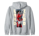 Power Rangers Logo Lord Zedd Mighty Unleash The Power Within Zip Hoodie