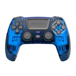 Manette de jeu sans fil - ONIVERSE - Neptune Blue - PS4 - Batterie intégrée - Portée 10m