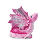 Safari S10142 Baby Love Dragon, Rose - Version Anglaise