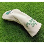 Malbon Golfklubbsöverdrag Driver Fairway Wood Hybrid Ut Putter Mallet Headcover