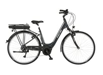 Fischer Cita 1.5 Homme et Femme, RH 44 cm, Moteur Central 65 Nm, Batterie 36 V Vélo électrique City, Gris Granit, 44cm-418Wh