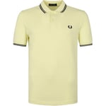 T-shirt Fred Perry  Polo M3600 Tipped Jaune