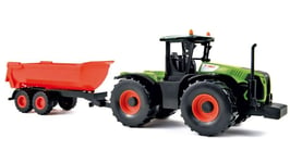 Claas Xerion 5000 W / Remorque Plastigam 1:43 Model 431000 Norev