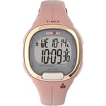 Timex Women's Ironman Transit 33mm Pink/Rose Gold-Tone Resin Strap Watch TW5M35000