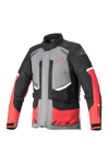 Alpinestars Andes V3 Drystar® MC-Jacka Mörkgrå-Svart-Klarröd""