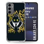 Cokitec Coque Renforcée pour Samsung Galaxy S24 FE Manga Assassination Classroom Kuro Noir