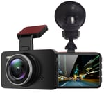 Garmin Dash Cam 47 - Kompakt instrumentbräda med automatisk olycksdetektering, 2 tum (5,1 cm) färgskärm, bred 140° betraktningsvinkel, skarp HD