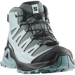 Salomon X Ultra Mid GTX Junior Turbulence/Black/Tourmaline 35 - Fri frakt