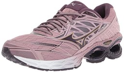 Mizuno Women's Wave Creation 20, Woodrose/Plum Perfect, 7 UK