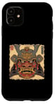 iPhone 11 Oni Yokai Devil Mask Japanese Art Samurai Ukiyo-e Case