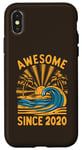 iPhone X/XS Awesome Since 2020 Birthday Sunset Retro Wave Vintage 2020 Case