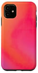 iPhone 11 Pink And Orange Gradient Cute Aura Aesthetic Case