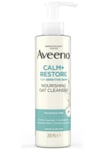 Aveeno Face Calm+Restore Nourishing Oat Cleanser (1x 200ml), Gentle Cleanser