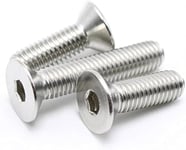 A2 Stainless Steel Socket Countersunk Screw Allen Key Bolts M8 8mm x 50mm (Pack of 25)