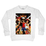 Sweat-Shirt Enfant Luffy Shank Ace Gold Roger One Piece Manga