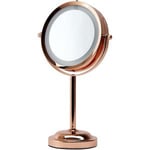 JJDK Bordspeil LED x1/x3 Rose Gold - H: 31 cm.