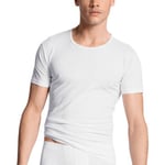 Calida Pure and Style T-shirt Vit bomull Medium Herr