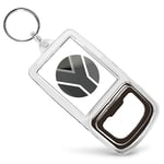 Bottle Opener Keyring BW - South Africa Pretoria Flag  #41778